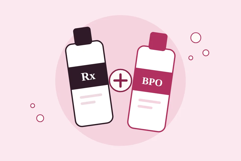 Clindamycin vs benzoyl peroxide for acne: how they differ and why they're paired